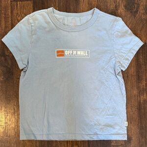 Vans Sky Blue 'Off the Wall' Tee